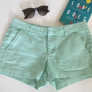 Harper mint shorts